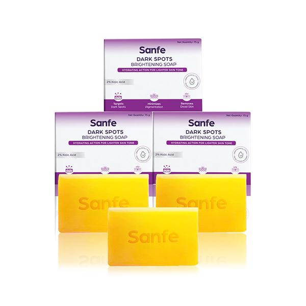 Netmeds | Sanfe Dark Spots Brightening Syndet Soap 3's