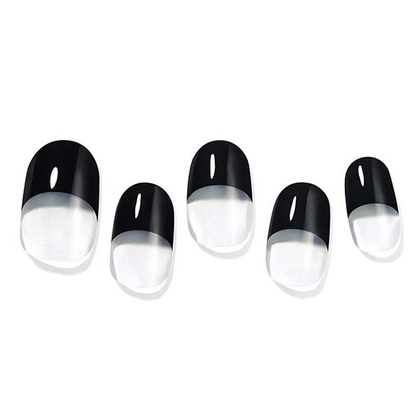 Dashing Diva Glaze Nail Polish - Black French 1's - Nail Care