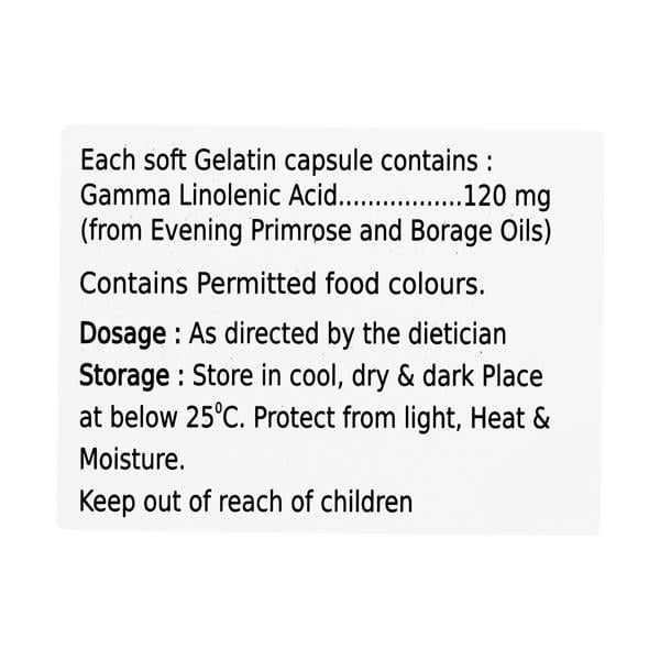 GAMLA 120mg Soft Gelatin Capsule 15's - Supplements-Sup
