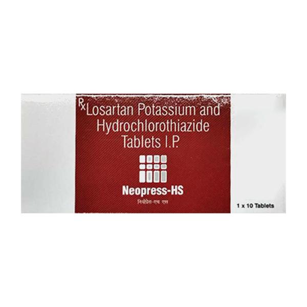 Neopress HS 50/12.5mg Tablet 10'S - Hypertension-Ang