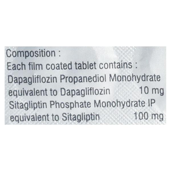 EMSITA D 100/10 Tablet 10's - Diabetes-Ant