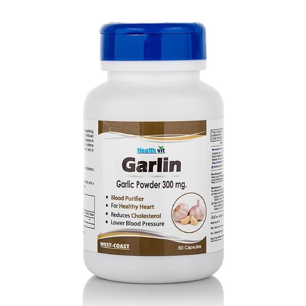 Netmeds | HealthVit Garlin 300 mg Capsule 60's