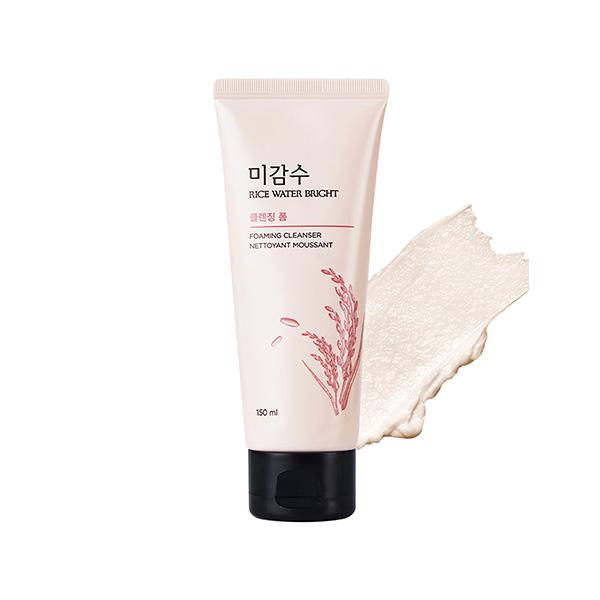 Netmeds | The Face Shop Rice Water Bright Foaming Cleanser- Best Korean Face Wash for Glowing Skin 150 ml