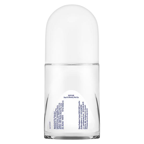Nivea Pearl & Beauty Roll On Deodorant 72H 50 ml - Deodorants/Roll-Ons