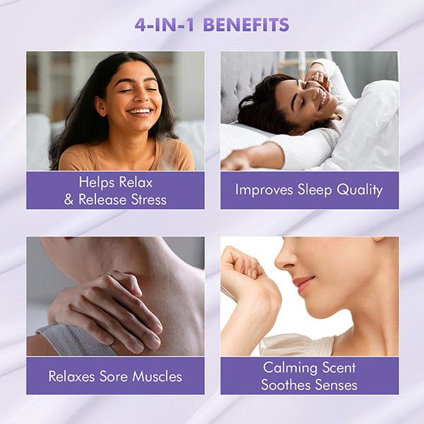 MCaffeine 10% Magnesium Body Lotion, 3X Instant Stress Reduction, Vanilla Betters Sleep & Relaxes 300 ml - Lotions & Creams