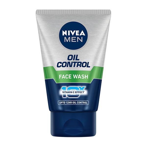 Netmeds | Nivea Men Oil Control Aircool Mint Crystal Facewash 100gm