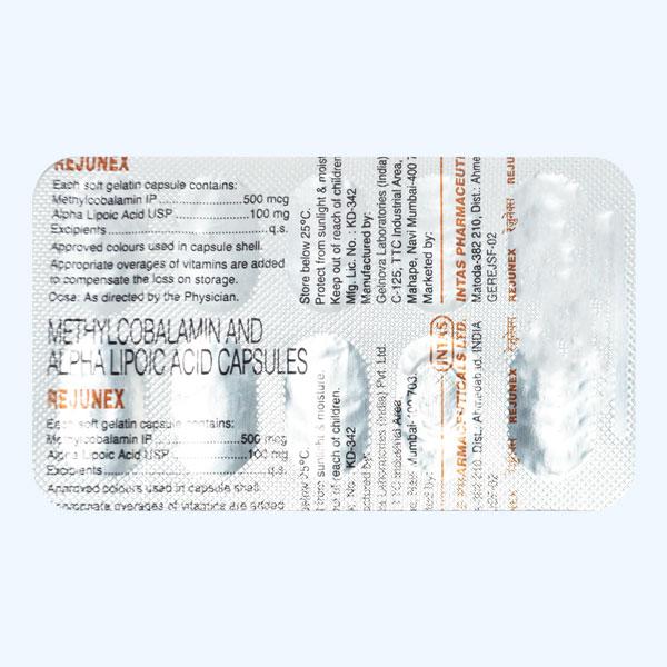 Netmeds | Rejunex Capsule 10'S