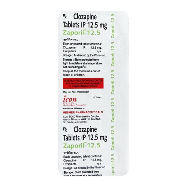Netmeds | Zaporil 12.5mg Tablet 10'S