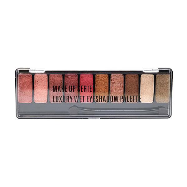 Matt Look 10 Colours Eyeshadow Makeup Series Luxury Wet Eyeshadow Palette, Multicolor - 03 8 gm - Eye Shadow Palettes