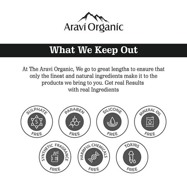 Aravi Organic Teeth Whitening Activated Charcoal Powder 50 gm - Tooth Powder