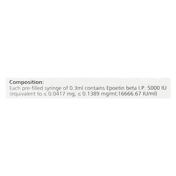 NEO Recormon 5000IU Injection 0.3ml - Haematopoiesis-Hae
