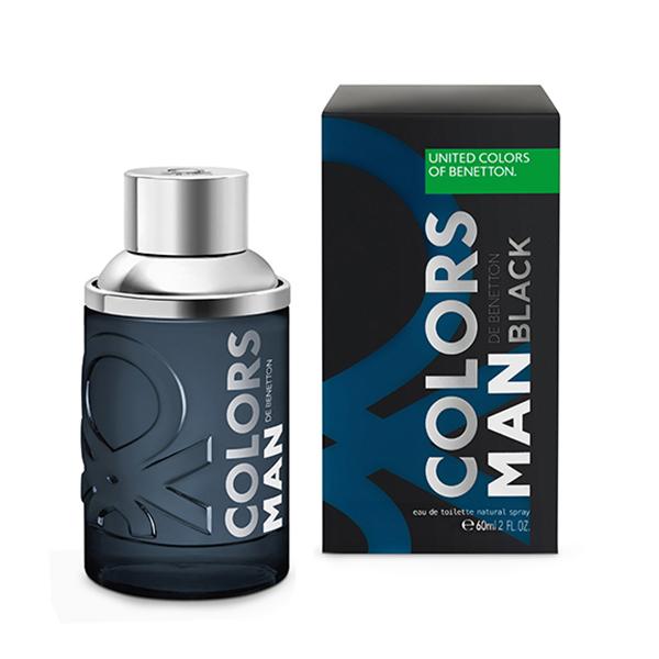 United Colors Of Benetton Colors Man Black Eau De Toilette 60 ml - Men Perfumes (Edt/Edp)