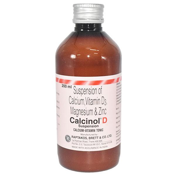 Calcinol D Suspension 200ml - Supplements-Cal