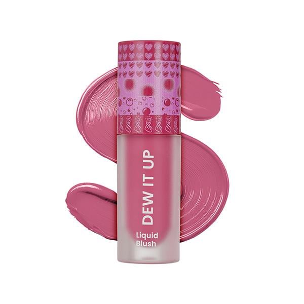 Netmeds | Swiss Beauty Dew It Up Liquid Blush -Dusty Pink 4 ml
