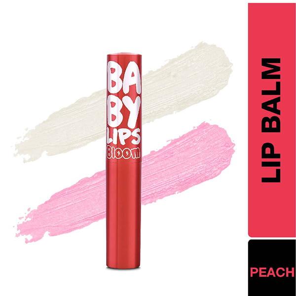 Maybelline New York Baby Lips Color Changing Lip Balm, Peach Bloom 1.8 Gm - Lip Balms