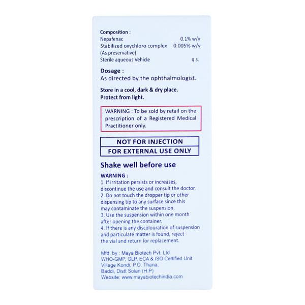 FEPANAC Eye Drops 5ml - Eye conditions-Oph