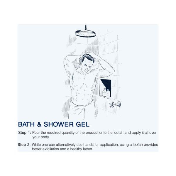 Truefitt and Hill Sandalwood Bath and Shower Gel Essential Grooming Collection 200 ml - Shower Gels & Body Wash