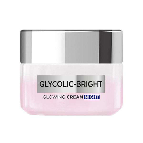 Netmeds | L'Oreal Paris Glycolic Bright Glowing Night Cream 50 ml