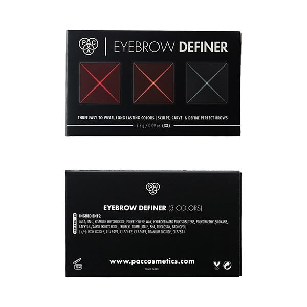 PAC Eyebrow Definer 3 Colors 2.5 gm - Eyebrow Pencils & Enhancers