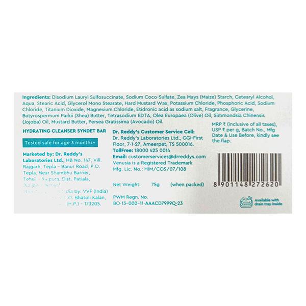 VENUSIA NEW & ADVANCED HYDRATING CLEANSER SYNDET Bar 75g - Cleanser-Ota