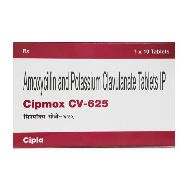 Cipmox CV 625mg Tablet 10'S