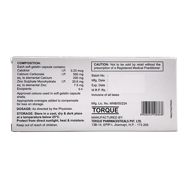 TRUCAL Softgel Capsule 15's - Supplements-Vam