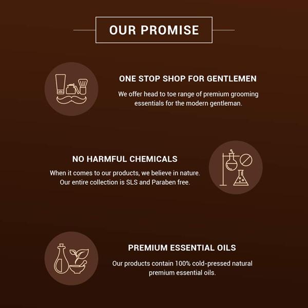 The Man Company Beard Wax - Almond & Thyme 50 gm - Beard Wax