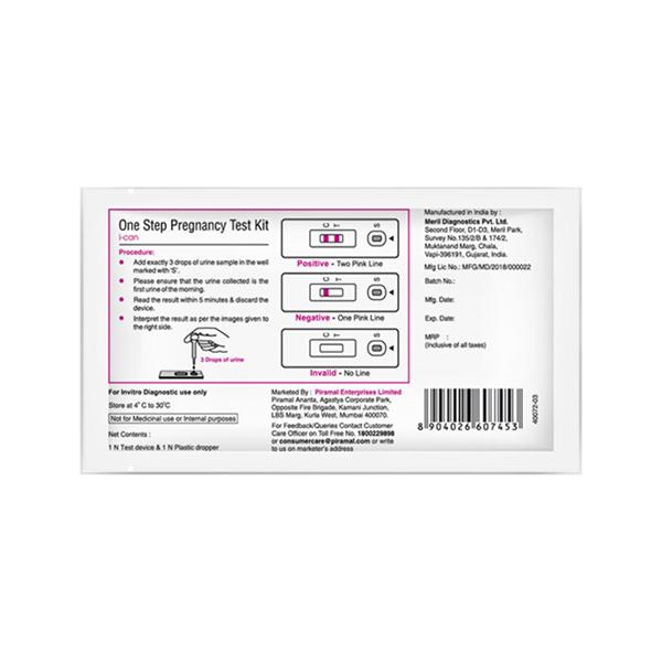 I Can Pregnancy Test Kit 1's - Health Monitors And Equipment