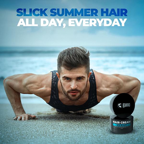 Beardo Hair Cream - Ice Blast 75 gm - Hair Creams