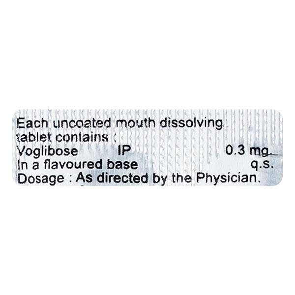 VOGLIZAR 0.3 Tablet 10's - Diabetes-Ant