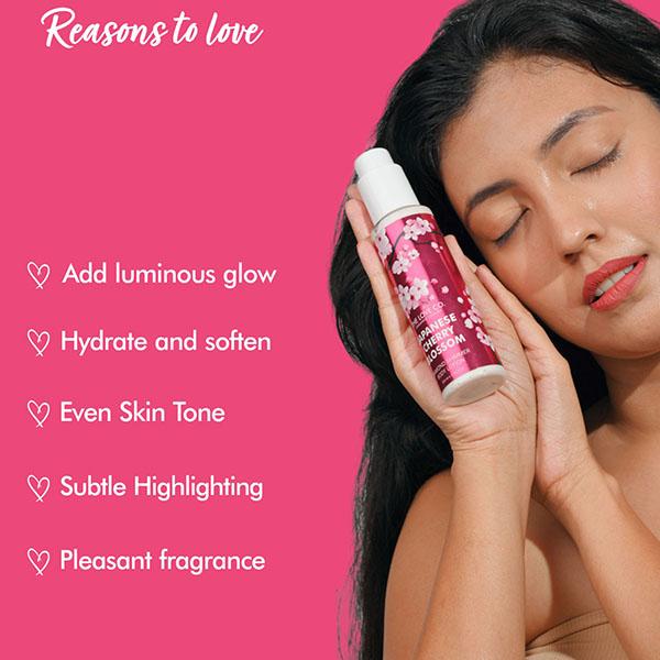The Love Co. Japanese Cherry Blossom Diamond Shimmer Lotion 100 ml - Creams/Oils/Lotions