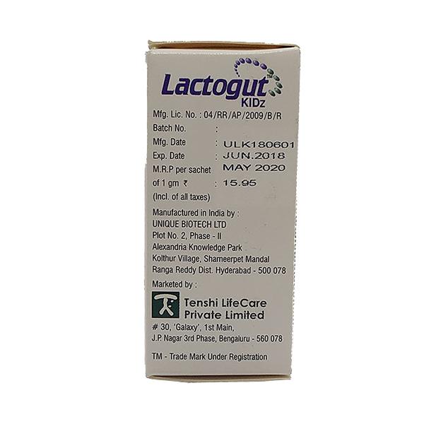 Lactogut Kidz Orange Flavour Sachet 1gm - Diarrhoea-Ant