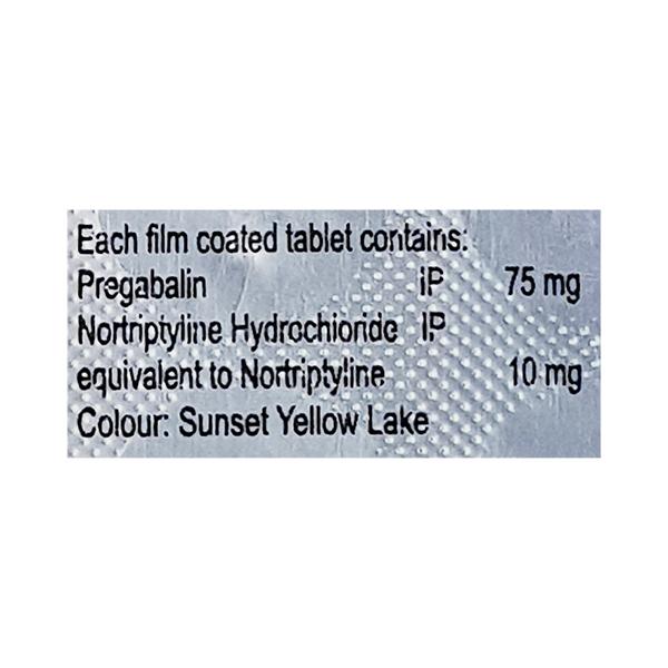 PREGATRYP 75 Tablet 10's - Neuropathic Pain-Dru