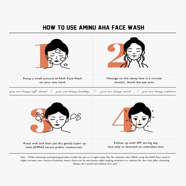 AMINU The essentials - A-HA Face Wash 100 ml - Face Wash & Cleansers