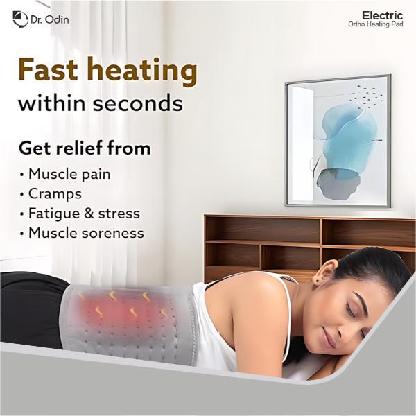 Dr. Odin Multipurpose Electric Heating Pad (28 cms x 35 cms) 1's - Hot Pack/Ice Bag