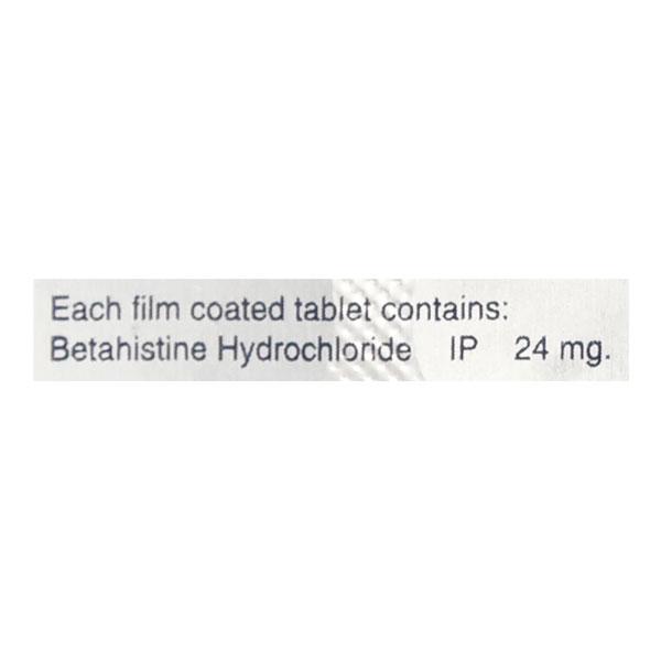 Bvert 24mg Tablet 10'S - Vertigo-Ant