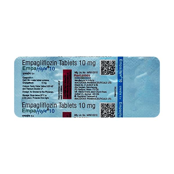 EMPAHOPE 10 Tablet 10's - Diabetes-Ant