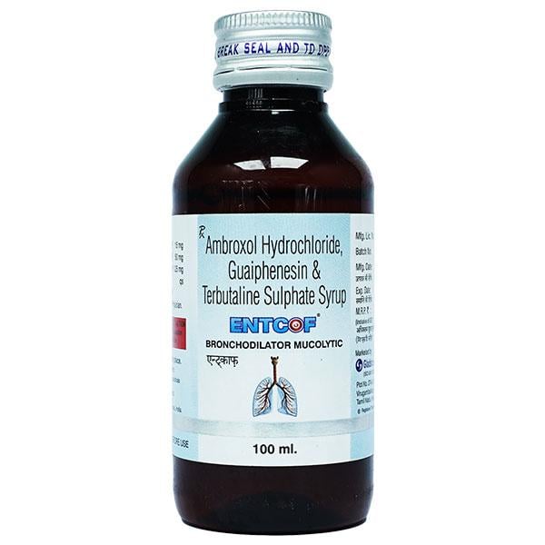 Entcof Syrup 100ml - Cough And Cold-Cou