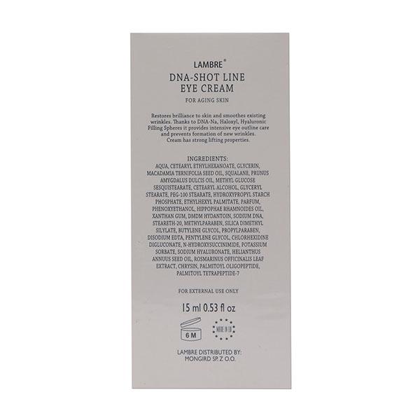 Lambre DNA-SHOT LINE Eye Cream 15ml - Under Eye Creams & Serums