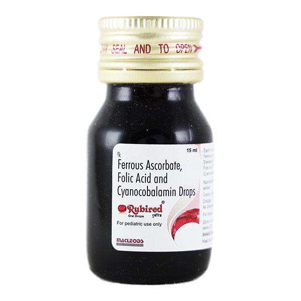 Rubired Drops 15ml - Iron Supplement/Anaemia-Vma