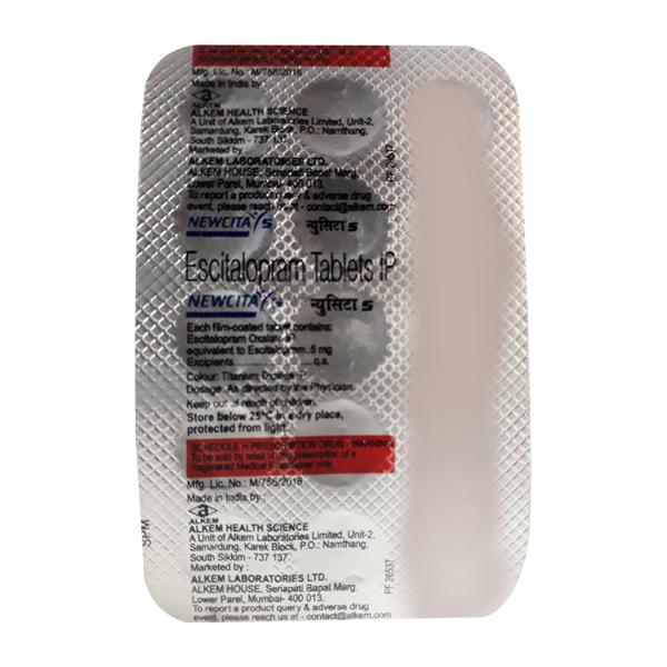 NEWCITA 5 Tablet 15's - Depression-Ant