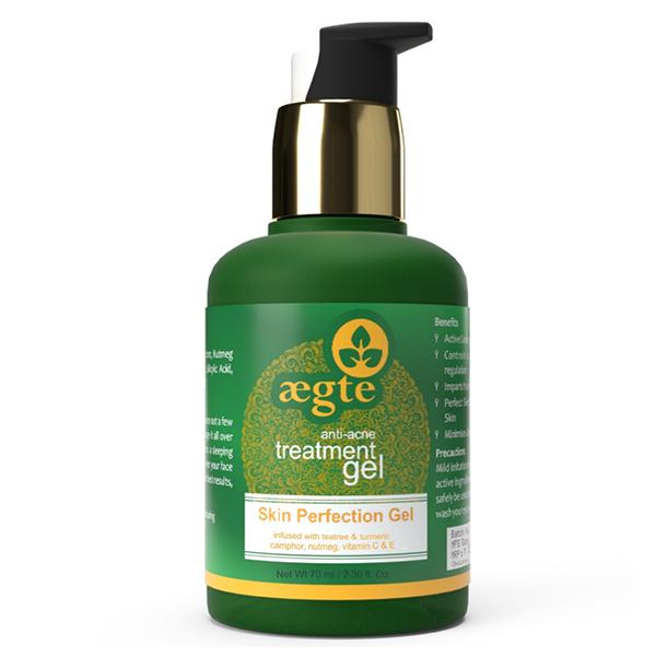 Netmeds | Aegte Oil Free Anti Acne Treatment Facial Skin Perfection Gel 50 ml