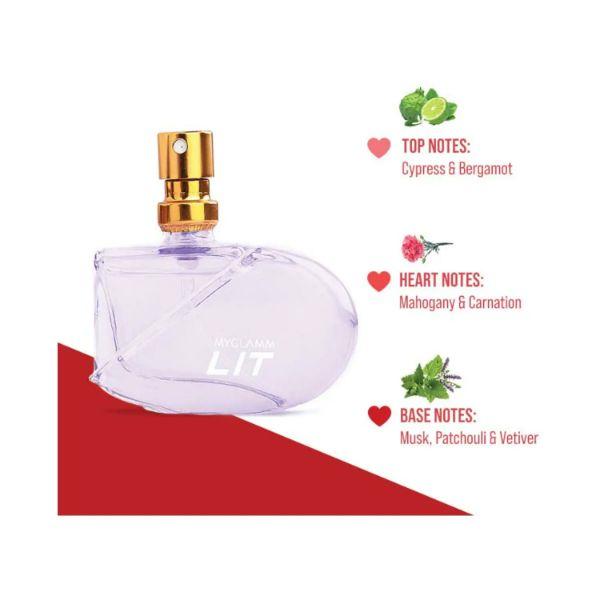 MyGlamm LIT XOXO Fragrance-Feisty 25 ml - Body Mist/Spray