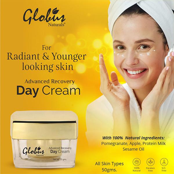 Globus Naturals Advanced Recovery Day Cream 50 gm - Day Cream