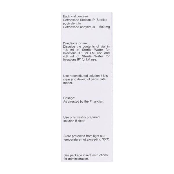 MACZONE 500mg Injection 1's - Bacterial Infections-Cep