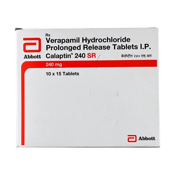 CALAPTIN 240 SR Tablet 15's - Hypertension-Cal