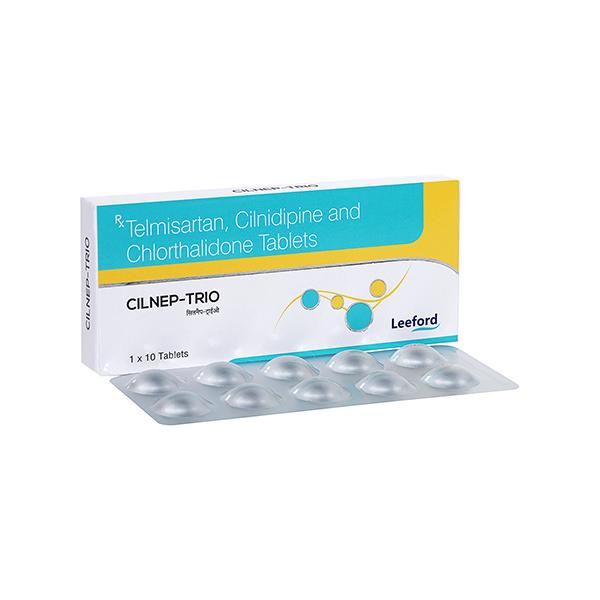 CILNEP TRIO Tablet 10's - Hypertension-Ana