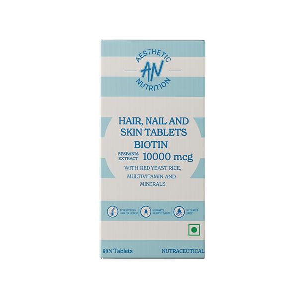 Aesthetic Nutrition Hair, Skin and Nail Tablets - The Ultimate Beauty Booster 60 Tablets 1's - Multi-Vitamins