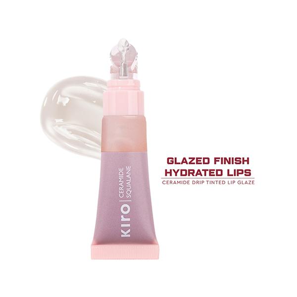 Kiro Ceramide Drip Tinted Lip Glaze Toasted Vanilla (Clear) 13 gm - Lip Balms