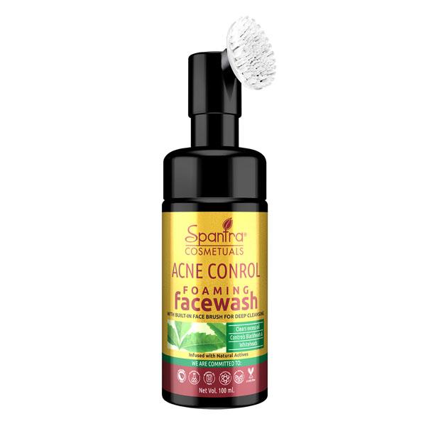 Spantra Acne Control Foaming Face Wash 100 ml - Face Wash & Cleansers